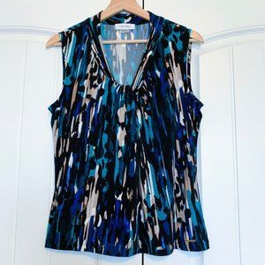 MED Calvin Klein Sleeveless Printed Tank Top